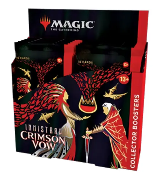 Magic The Gathering Innistrad: Crimson Vow Collector's Booster Display (12 boosters)