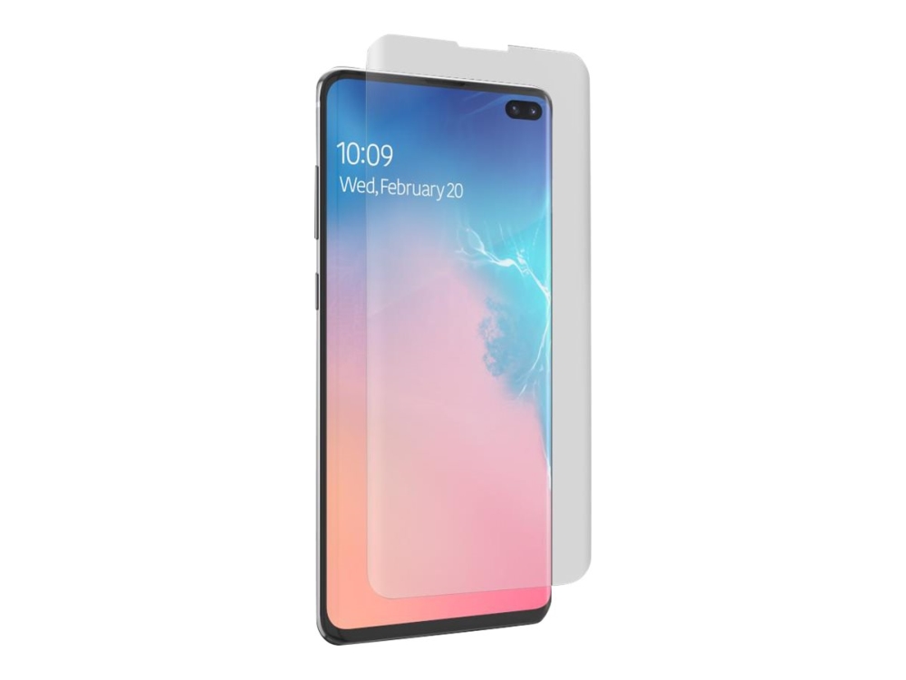 ZAGG InvisibleShield Ultra Clear - Skärmskydd för mobiltelefon - lämplig för fodral - för Samsung Galaxy S10+