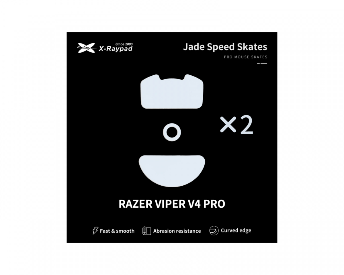 X-raypad Jade Mouse Skates till Razer Viper V4 Pro