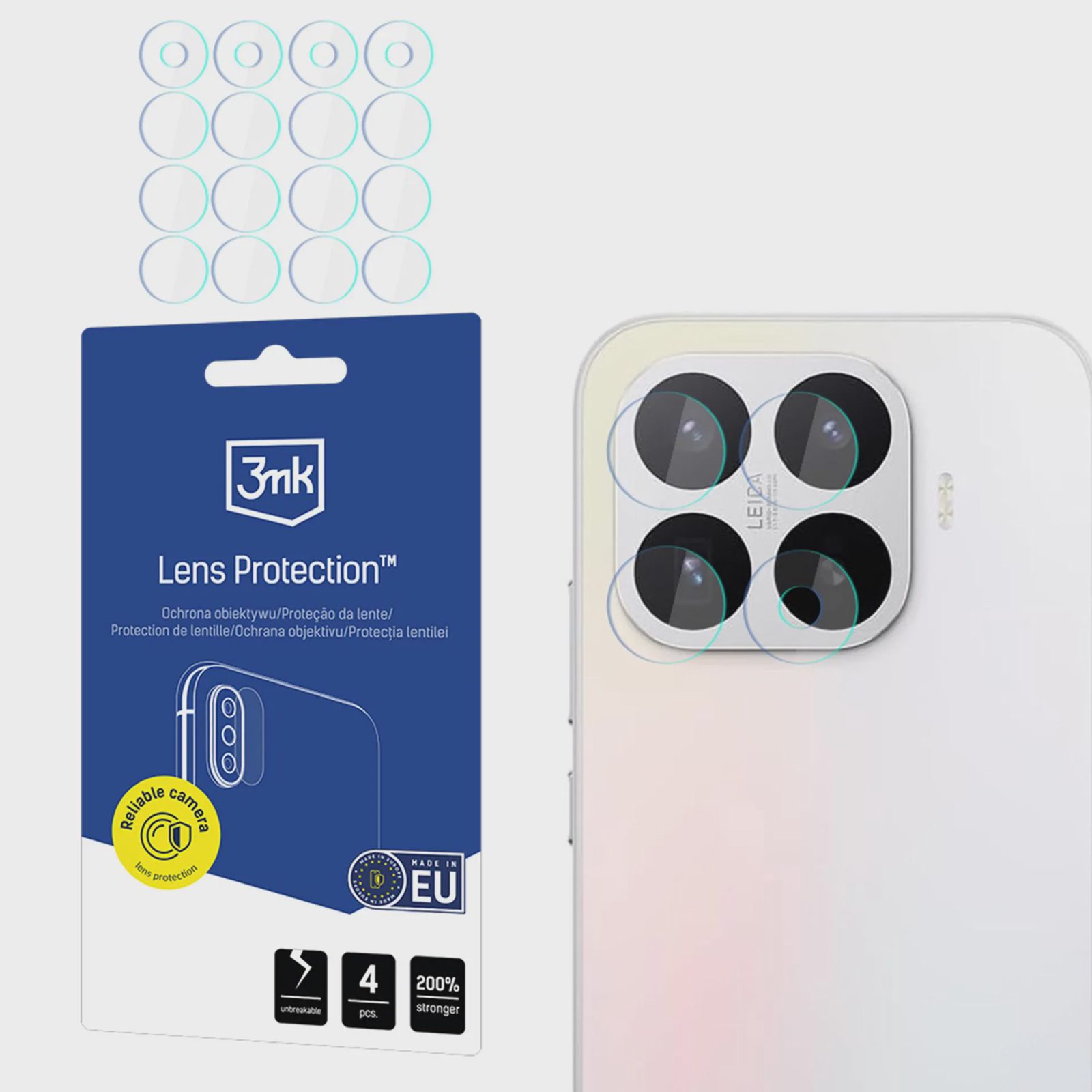 3mk Lens Protection™ hybridglas till kameralinsen för Xiaomi 17T