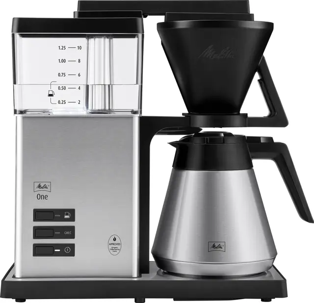 Melitta One Thermo kaffebryggare 22775 (rostfri)