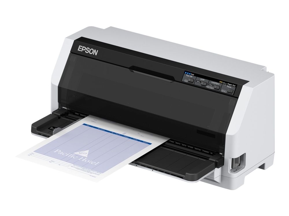 Epson LQ 690II - Skrivare - svartvit - punktmatris - 360 x 180 dpi - 24 pin - USB 2.0, parallell