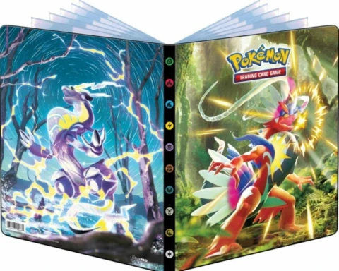 Ultra Pro Pokemon Scarlet & Violet: Samlarpärm 9-pocket