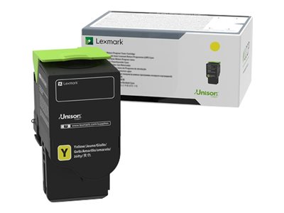 Lexmark - Extra lång livslängd - gul - original - tonerkassett LCCP - för Lexmark CS421dn, CX421adn, CX522ade, CX522de