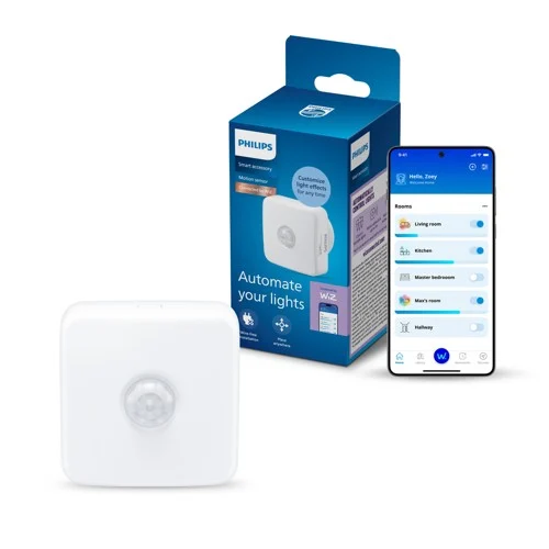 Philips batteridriven smart rörelsesensor, vit