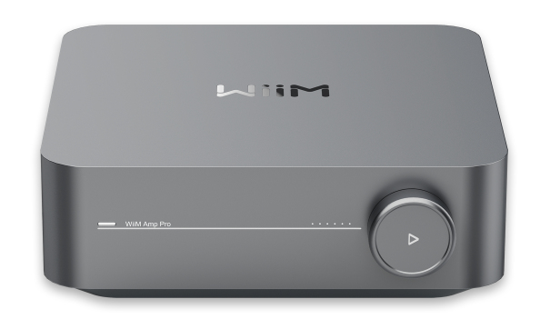WiiM Amp Pro förstärkare för streaming, mörkgrå, bild 2