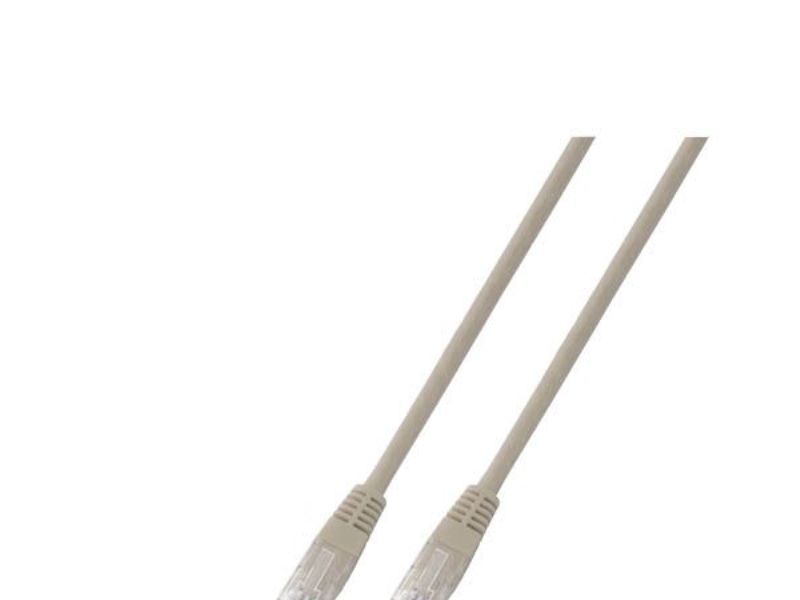 EFB Elektronik 2m Cat6 Patch, 2 m, Cat6, U/UTP (UTP), RJ-45, RJ-45, Grå