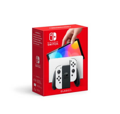 Nintendo Switch OLED Spelkonsol, vit