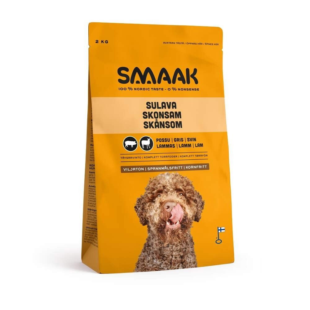 SMAAK Dog Adult Grain Free Pork 2 kg