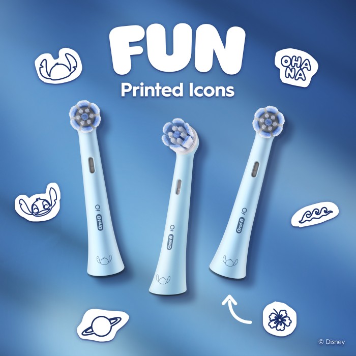Oral-B iO Kids Stitch borsthuvuden, 3-pack, bild 5