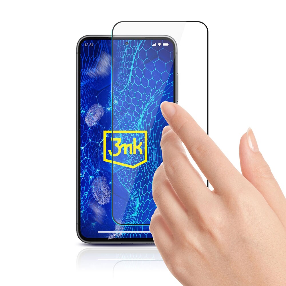 9H 3mk HardGlass Max Lite™-glas till Samsung Galaxy S24+, bild 5