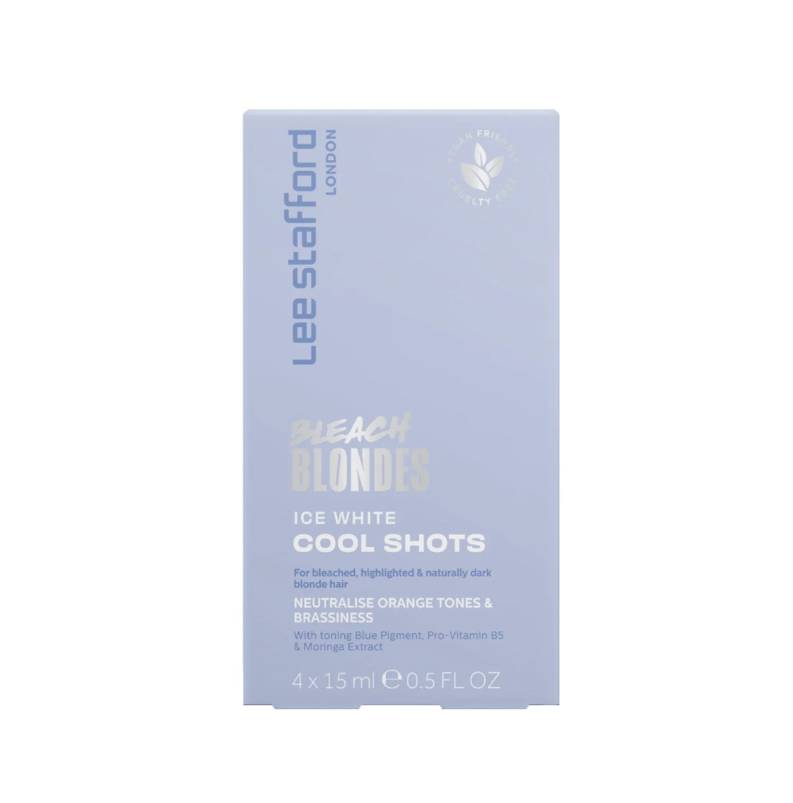 Lee Stafford Bleach Blondes Ice White Cool Shots 4 X 15 Ml, bild 4