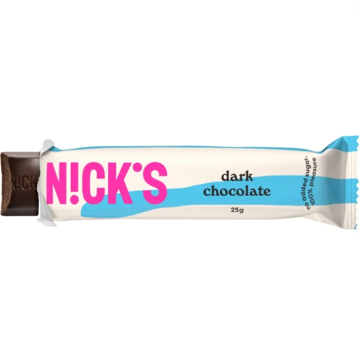 Nicks Chocolate, Mörk Choklad, 25 g