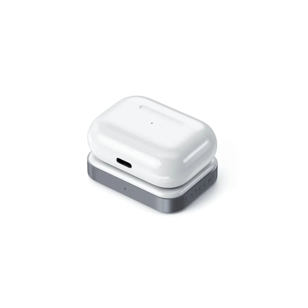 Satechi trådlös laddare för Airpods, vit (st-tcwcdm)