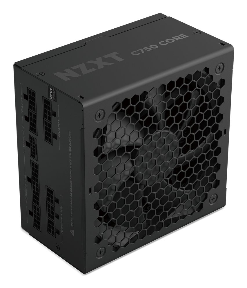 NZXT C850 Core 850W ATX 3.1 Svart, bild 2