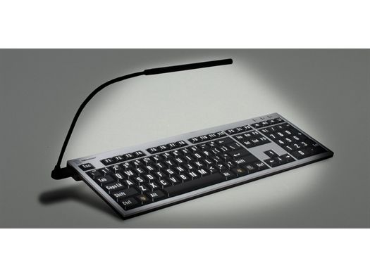 Lampa til Logickeyboard LL-BLACK, Svart
