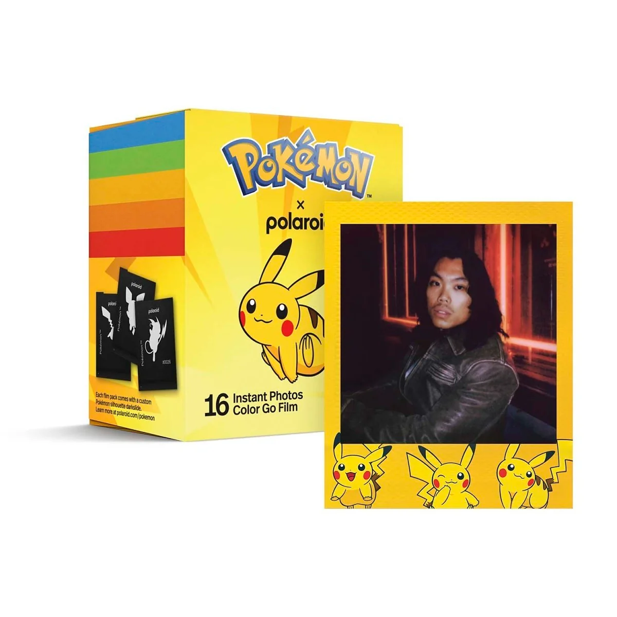 Pokemon × Polaroid: Polaroid Go Color Film Pokemon Pikachu Edition Double Pack