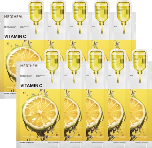 Mediheal Vitamin C Essential Mask Clear Toning 10 st, bild 4