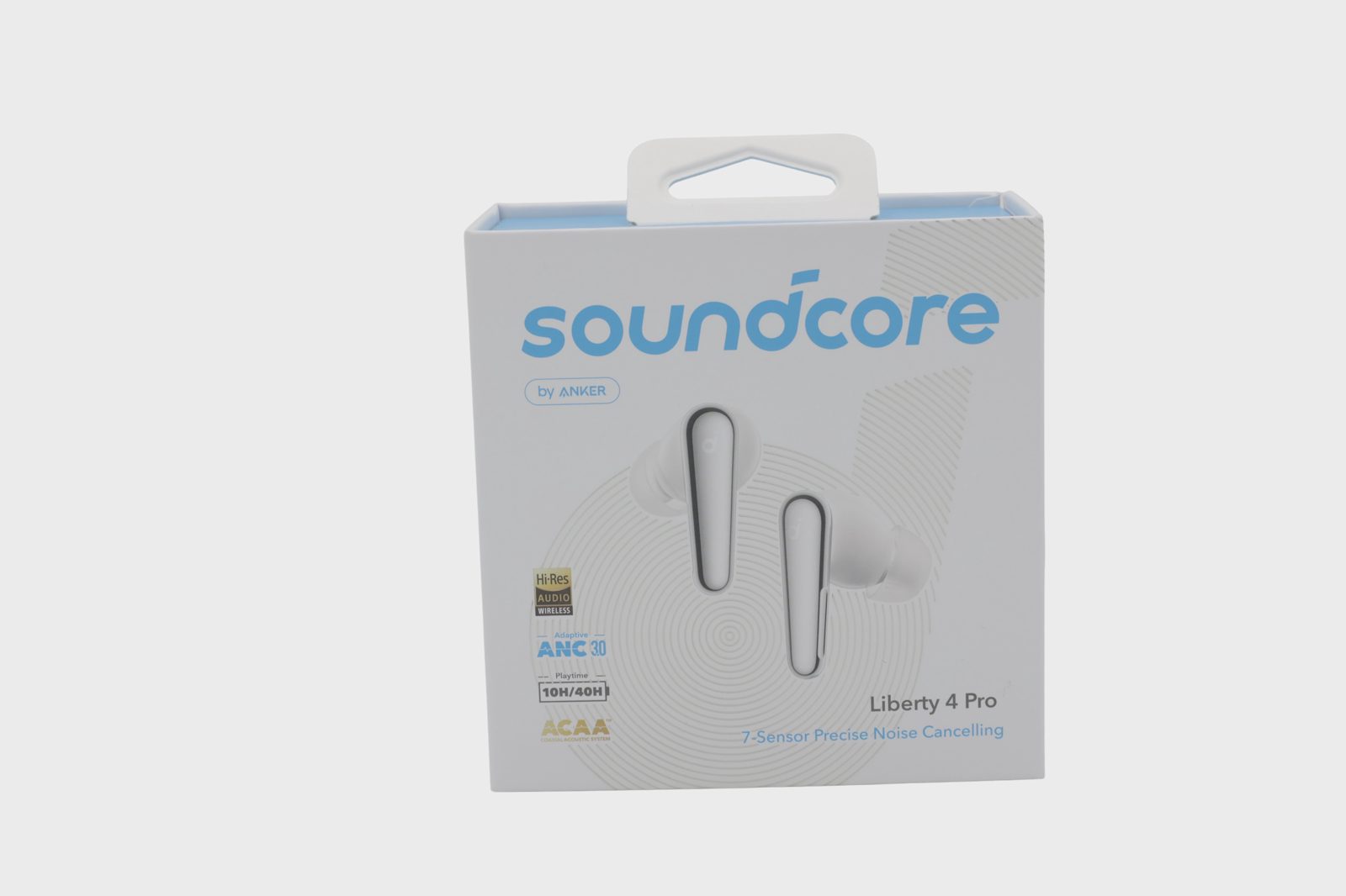 Soundcore Liberty 4 Pro True Wireless in ear-hörlurar (vita)