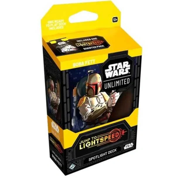 Star Wars Unlimited Jump to Lightspeed Spotlight Deck - Boba Fett