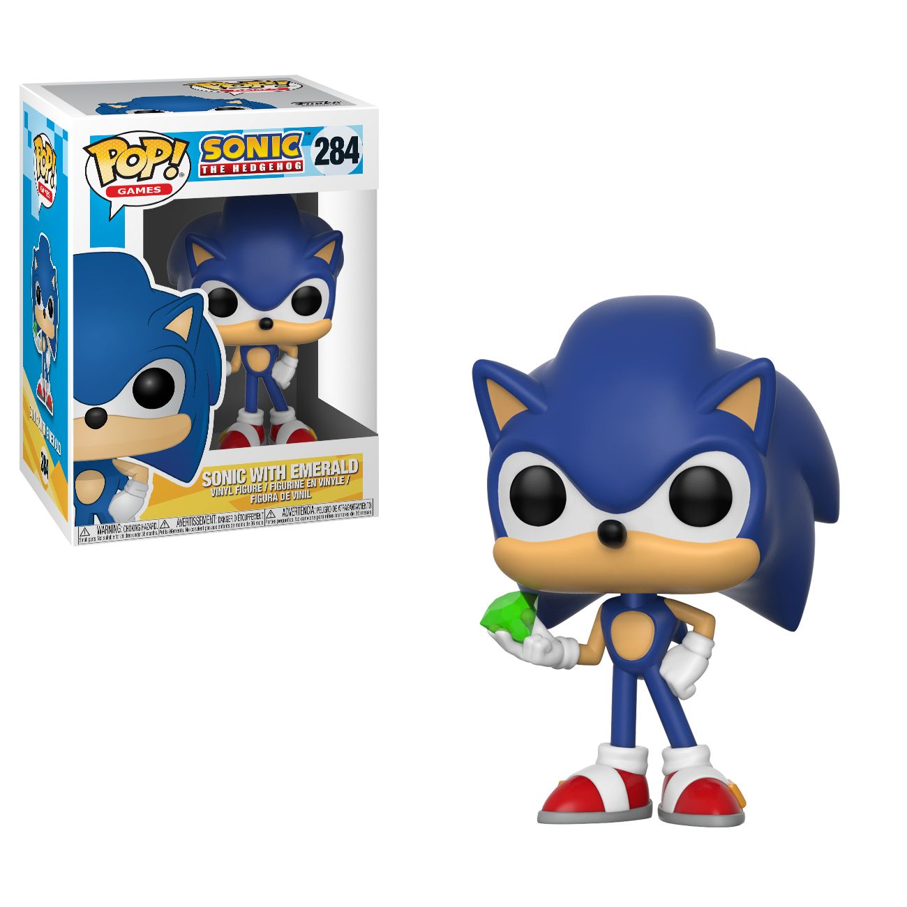 Funko POP VINYL Sonic Sonic w/ Emerald
