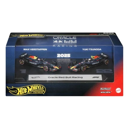 Hot Wheels Bilset Oracle Red Bull 2-pack