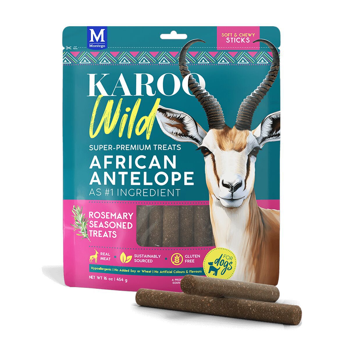 Karoo - wild sticks - African antelope with rosmary - 454gr, bild 4