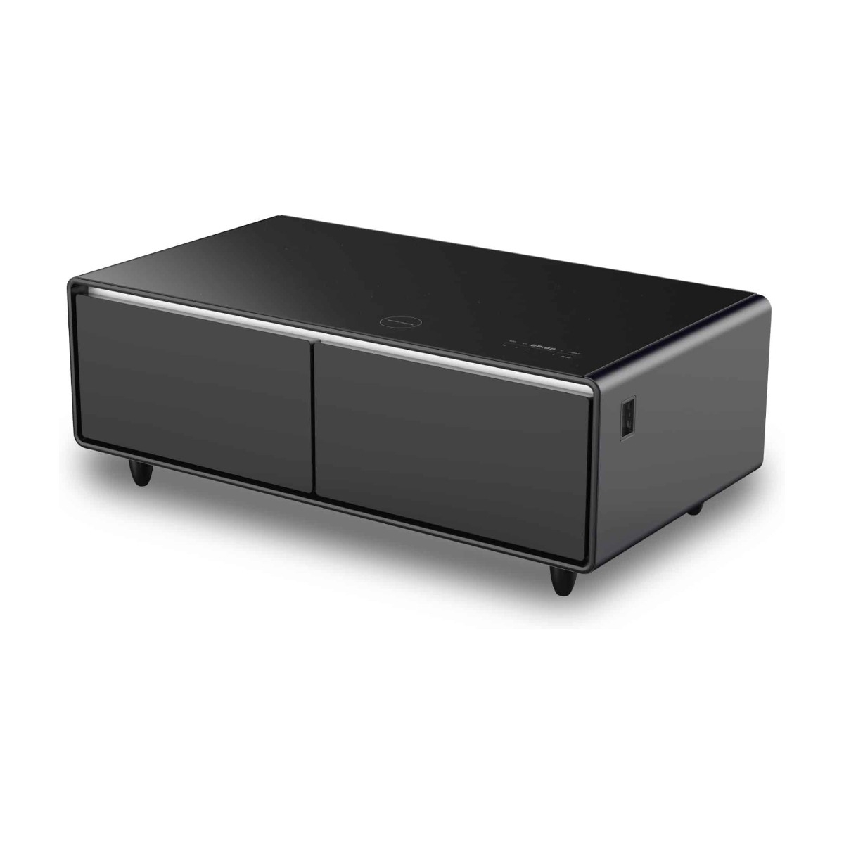 CASO LOUNGETABLE dryckeskyl, svart