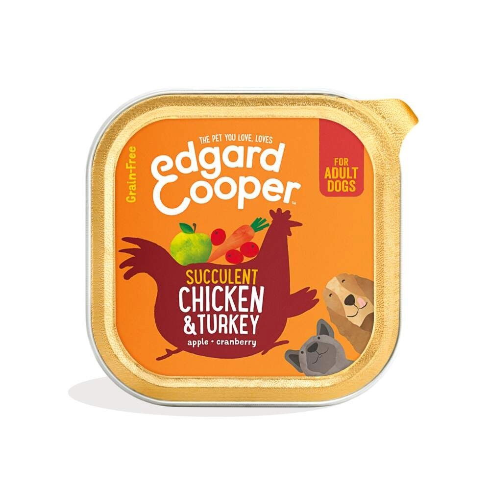 Edgard & Cooper Dog Chicken & Turkey 300 g
