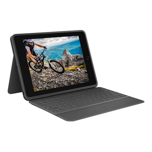 Logitech - Rugged Folio Cover iPad 10,2 Graphite