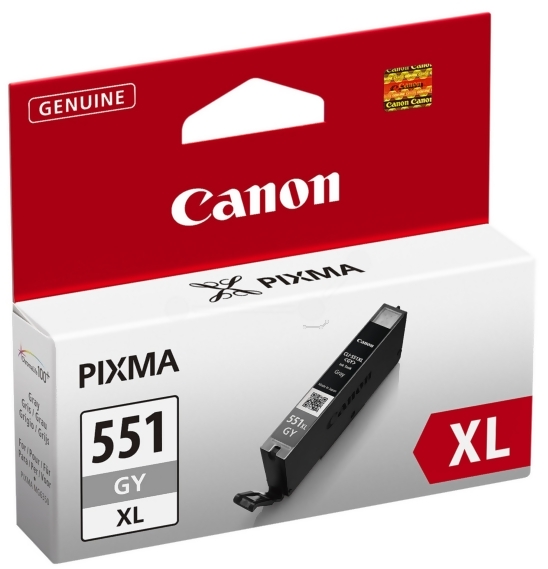 Canon CLI-551XL, grå bläckpatron med Hög kapacitet