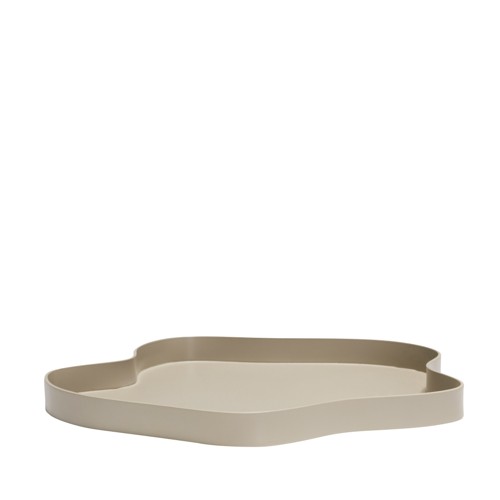 Hübsch - Pond Tray - Sand - 37x37xh3cm