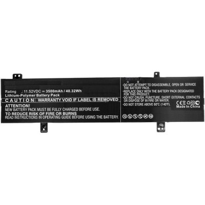 Batteri CoreParts Li-Ion 40Wh för Asus laptop, se lista för modeller