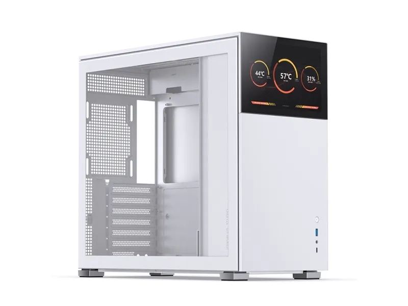 Jonsbo D41 screen - white - Chassi - Miditower - Vit
