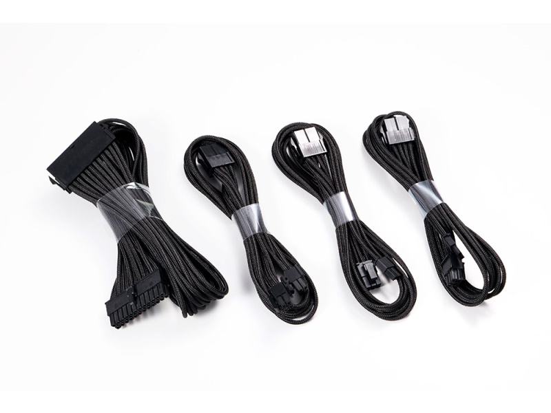 Phanteks Extension Cable Combo Kit 24P/8P/8V/8V - Svart, bild 3