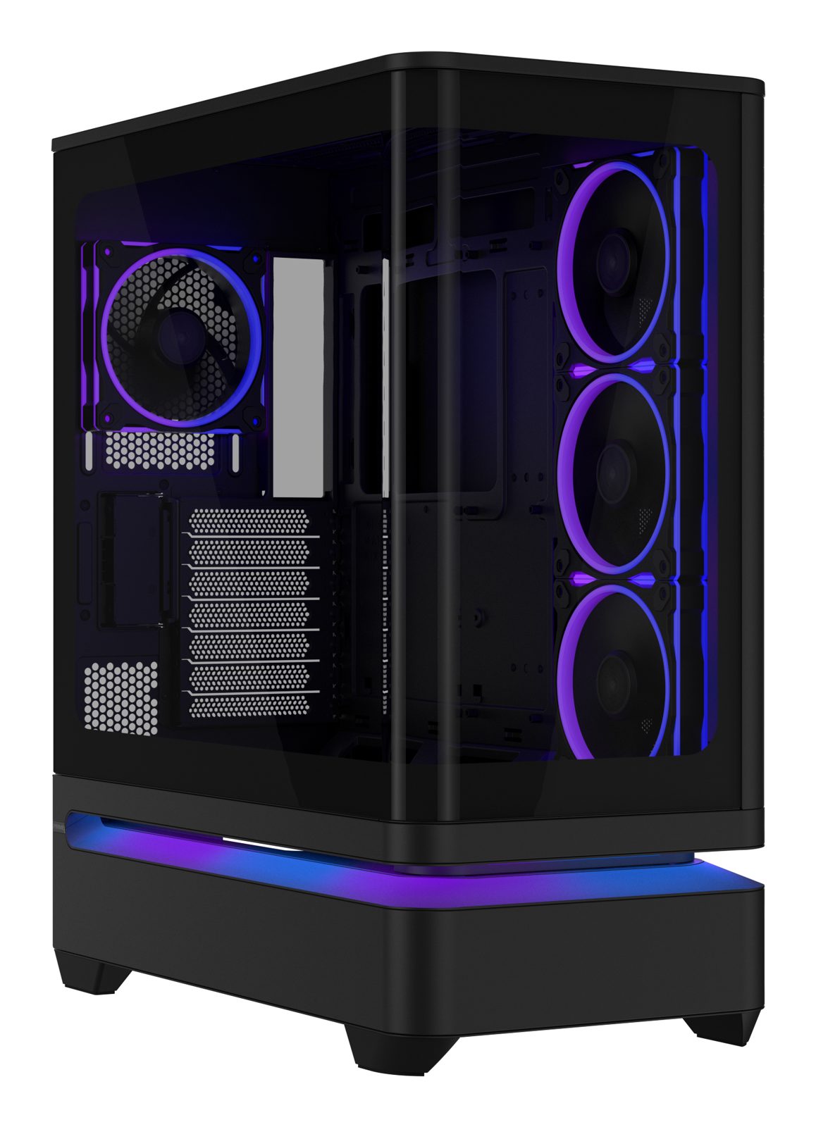 Asus Prime AP304 TG, ATX, ARGB - Svart, bild 3