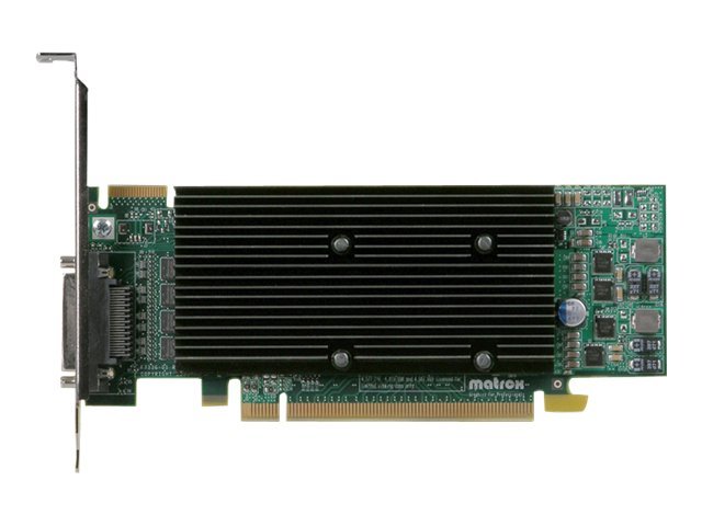 Matrox M9140 LP PCIe x16, 4xDVI, Low-Profile, fläktlöst