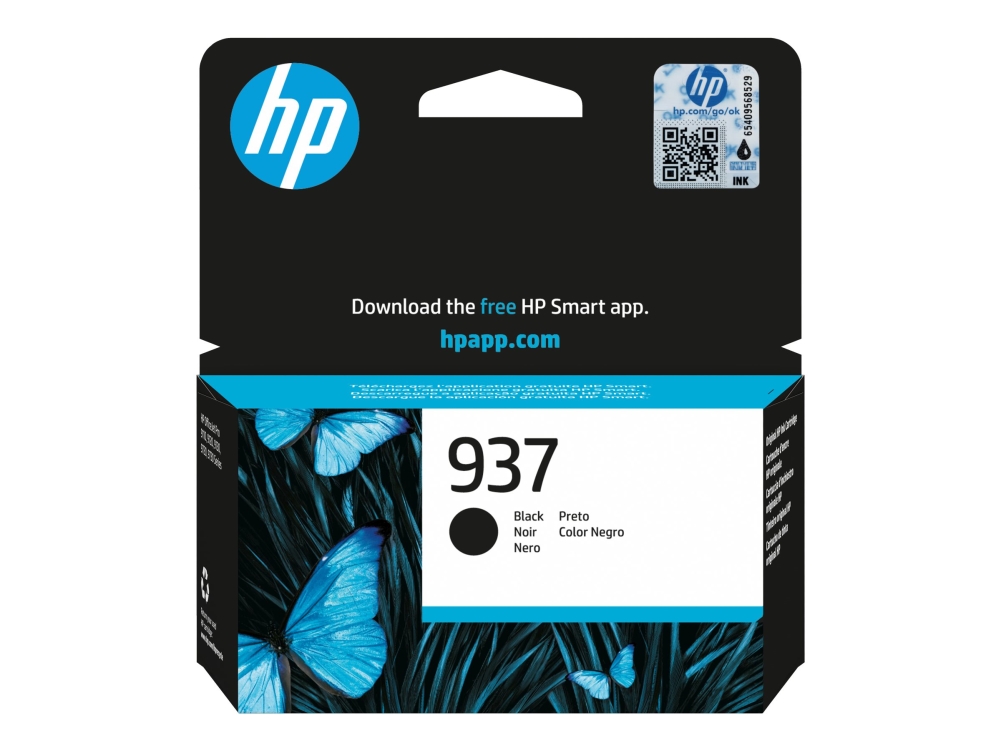 HP 937 bläckpatron, svart