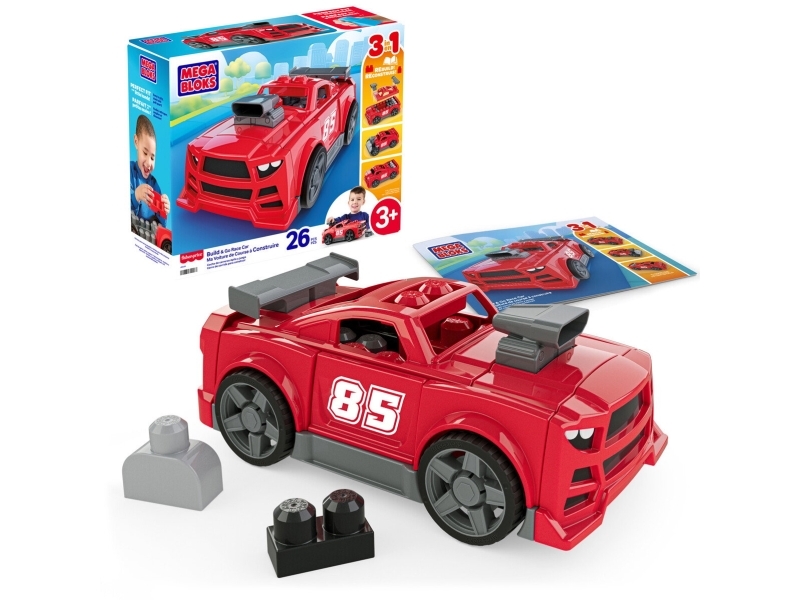 MEGA Bloks Build & Go Race Car 26 Delar, bild 2