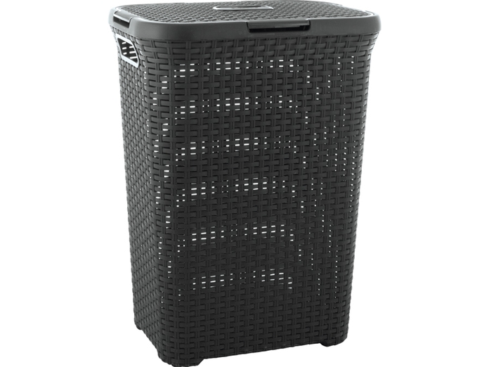Curver Style Tvättkorg 60 Liter - Rotting antracit