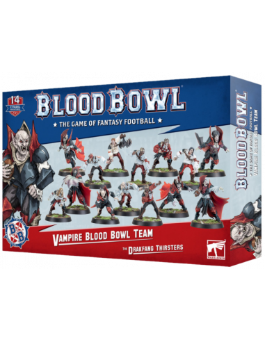 Blood Bowl Vampire Team - The Drakfang Thirsters
