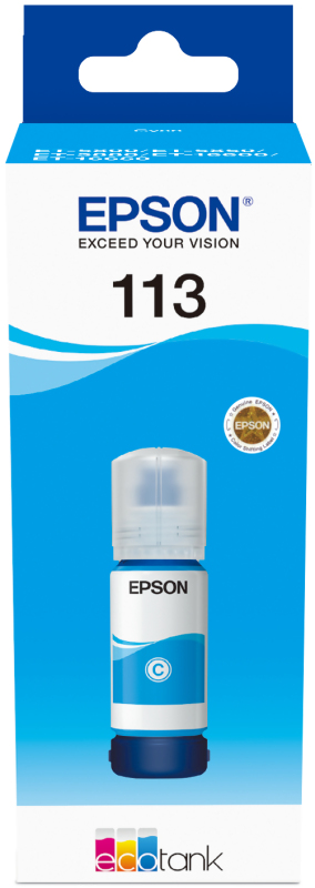 Epson 113 EcoTank, cyan original