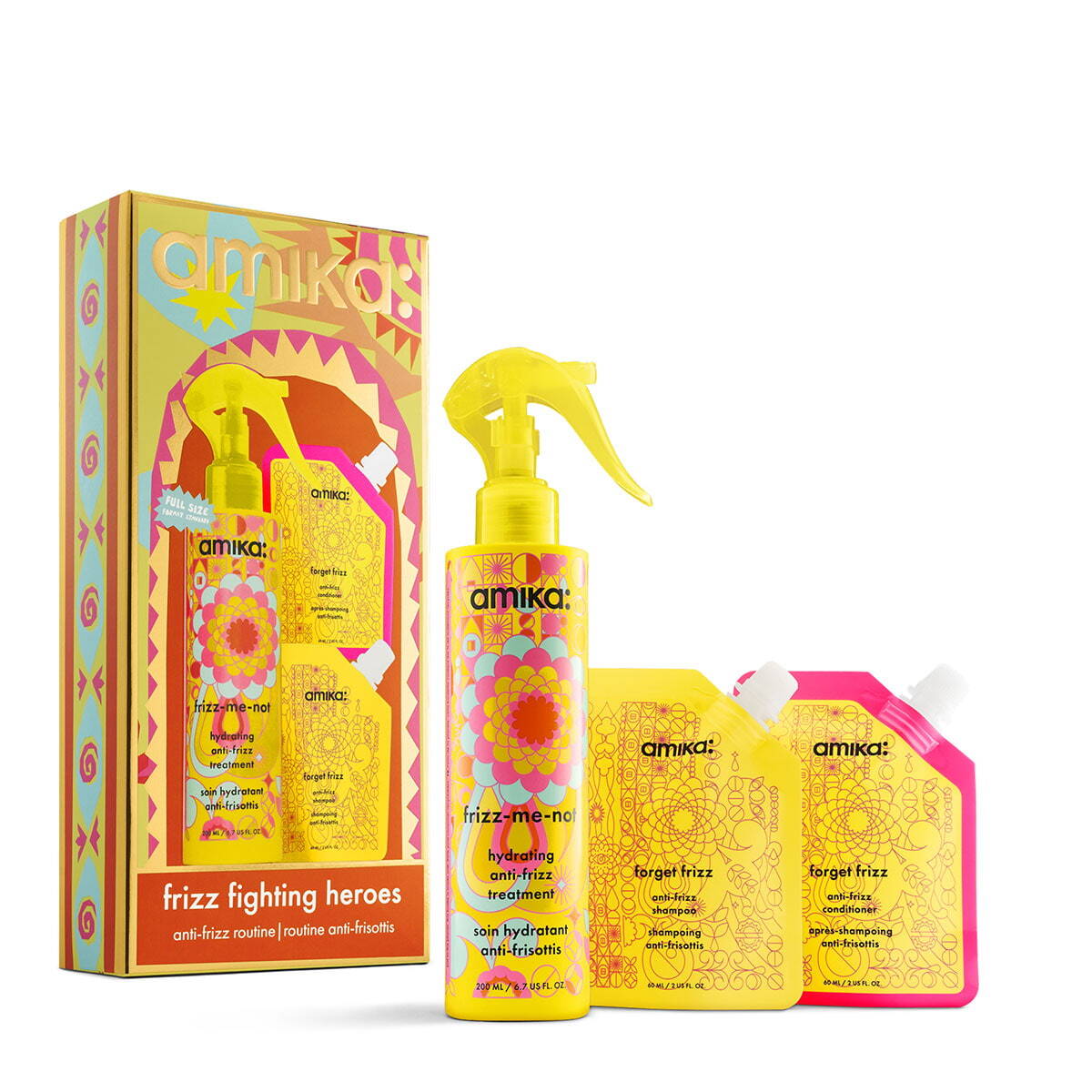 Amika Frizz-Fighting Heroes - Frizz Set
