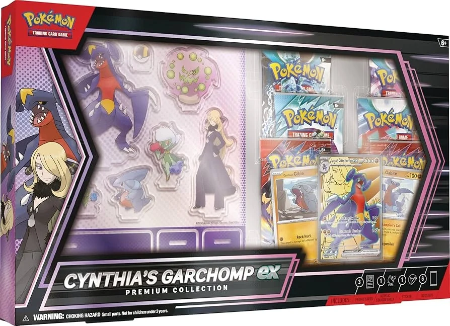 Pokemon Cynthia's Garchomp EX Premium Collection