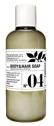 Moonsun Organic of Sweden Body & Hair Soap 200 ml