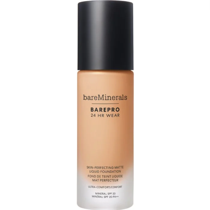 bareMinerals BarePro 24H Matte Liquid Foundation Light Light 28 Neutral 30 ml