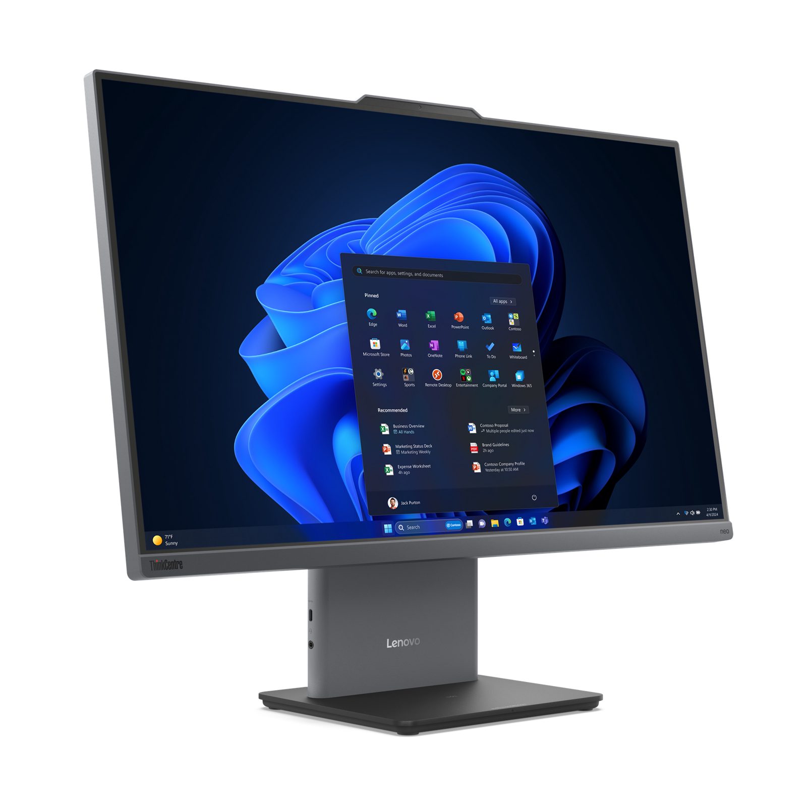 Lenovo ThinkCentre neo 55a 24 Gen 6 13FA004RMX Allt-i-ett-dator, bild 4