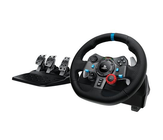 Logitech G29 Driving Force Racing Wheel + Astro A10 PS4 Headset - Vit