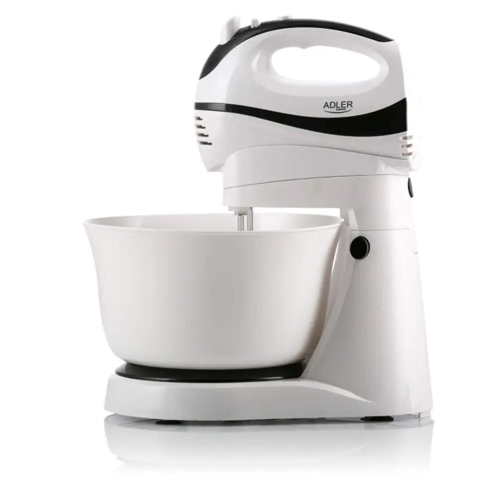 Adler AD 4206, Stativmixer, Svart, Vit, Mixning, Plast, 300 W, 2,2 kg