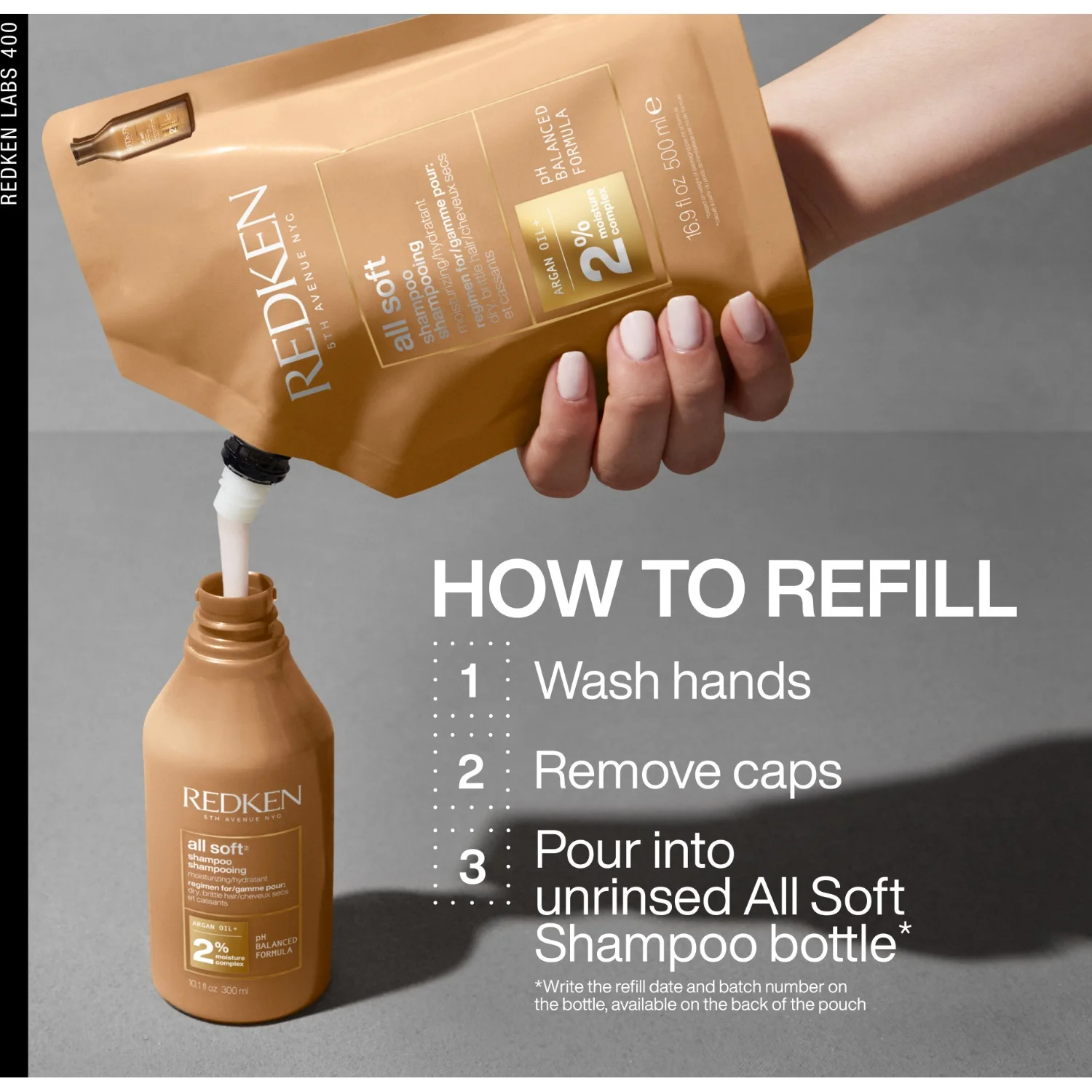 Redken All Soft Shampoo 500 ml, bild 5